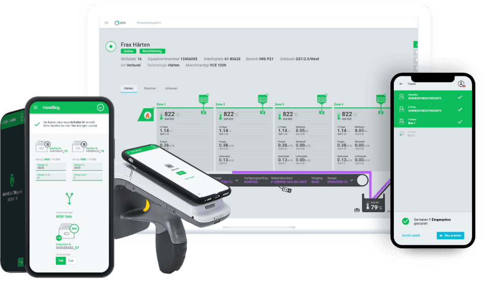 UI for Heat treatment oven